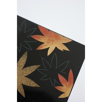 三谷吾一 沈金茶箱　Q040 