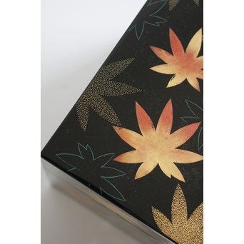 三谷吾一 沈金茶箱　Q040 