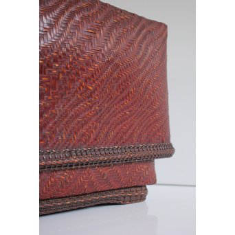 渡辺竹清 大網代箱　U055 