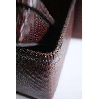 渡辺竹清 大網代箱　U055 