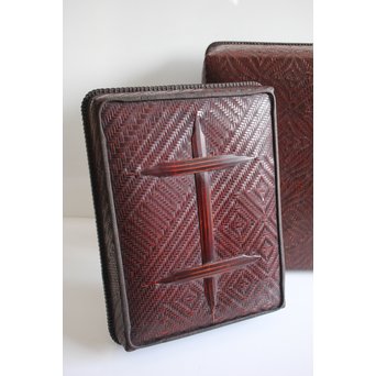 渡辺竹清 大網代箱　U055 