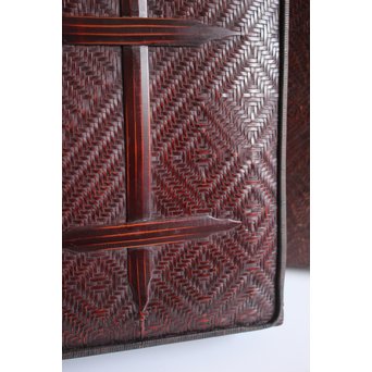 渡辺竹清 大網代箱　U055 