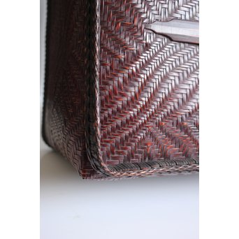 渡辺竹清 大網代箱　U055 