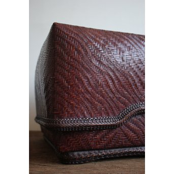 渡辺竹清 大網代箱　U055 