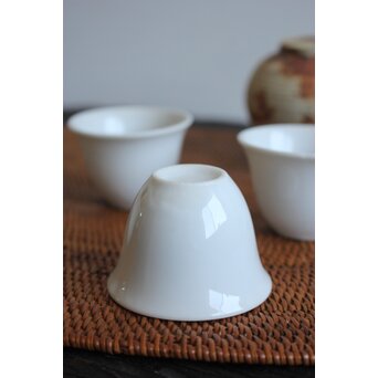 白磁煎茶碗 5客1組　P096 