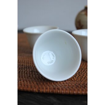 白磁煎茶碗 5客1組　P096 