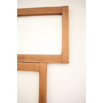 変則カット 青色アクリル欄間 在庫5枚　R2436 