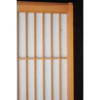 白木 障子付桐組子書院 4枚1組　R2437 