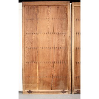 総欅門扉蔵戸 一対2枚1組　W940YD 