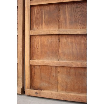 総欅門扉蔵戸 一対2枚1組　W940YD 