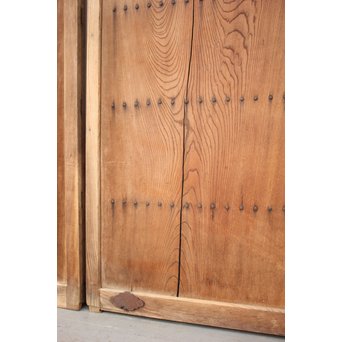 総欅門扉蔵戸 一対2枚1組　W940YD 