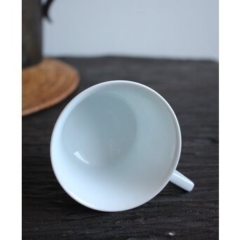 十三代 酒井田 柿右衛門 梅菊文珈琲碗 6客1組　P098 