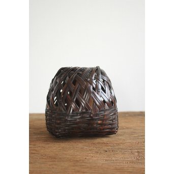 竹心斎 竹花籠 掛花　U060 