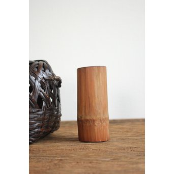 竹心斎 竹花籠 掛花　U060 