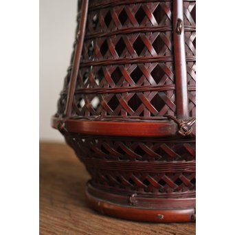 功芳斎 竹花籠　U063 