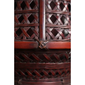 功芳斎 竹花籠　U063 