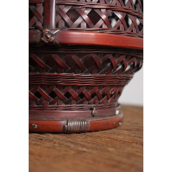 功芳斎 竹花籠　U063 
