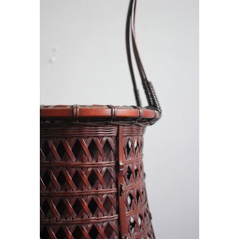 功芳斎 竹花籠　U063 