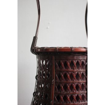 功芳斎 竹花籠　U063 