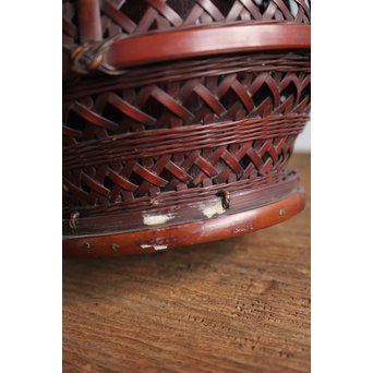 功芳斎 竹花籠　U063 