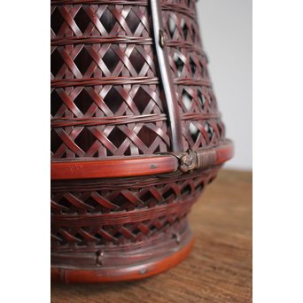 功芳斎 竹花籠　U063 