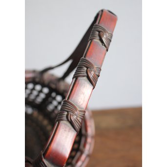 功芳斎 竹花籠　U063 