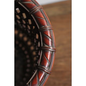 功芳斎 竹花籠　U063 