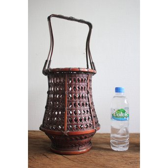 功芳斎 竹花籠　U063 