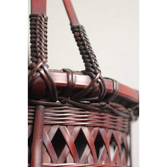 功芳斎 竹花籠　U063 