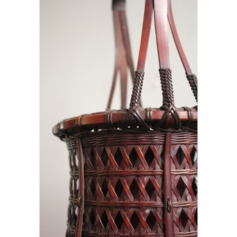 功芳斎 竹花籠　U063 