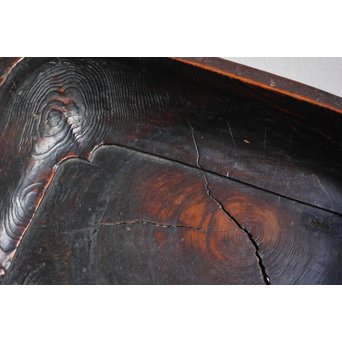 行李蓋莨盆/煎茶盆　X095 