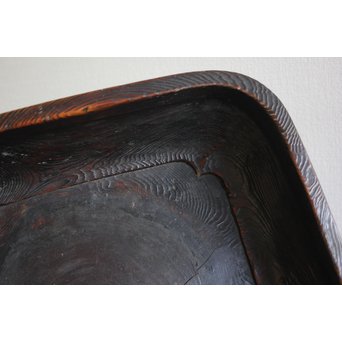 行李蓋莨盆/煎茶盆　X095 