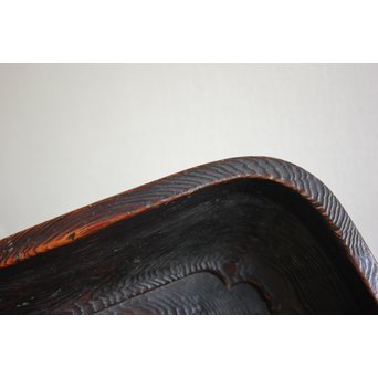 行李蓋莨盆/煎茶盆　X095 