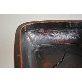 行李蓋莨盆/煎茶盆　X095 