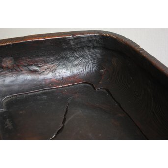 行李蓋莨盆/煎茶盆　X095 