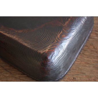 行李蓋莨盆/煎茶盆　X095 