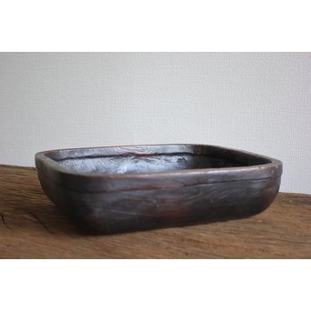 行李蓋莨盆/煎茶盆　X095 