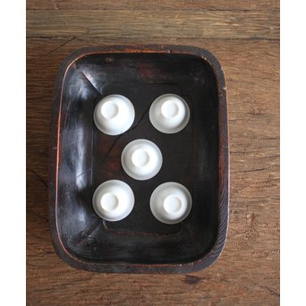 行李蓋莨盆/煎茶盆　X095 