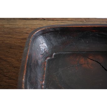 行李蓋莨盆/煎茶盆　X095 