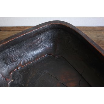 行李蓋莨盆/煎茶盆　X095 