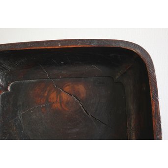 行李蓋莨盆/煎茶盆　X095 