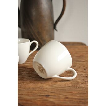 ノリタケNoritake日陶 Ivory China デミカップ&ソーサー 6客1組　P100 