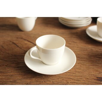 ノリタケNoritake日陶 Ivory China デミカップ&ソーサー 6客1組　P100 