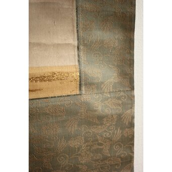 倣 円山応挙 四条派 双犬之図　Z073 