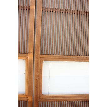 ガラス入 格子戸 2枚1組　L966 