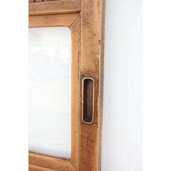 ガラス入 格子戸 2枚1組　L966 