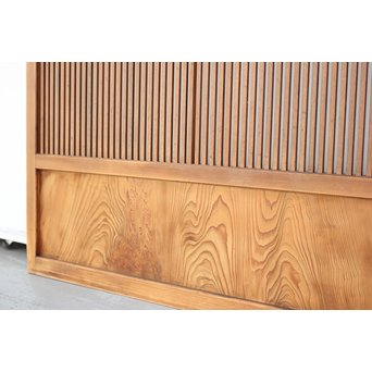 ガラス入 格子戸 2枚1組　L966 