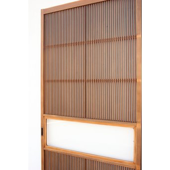 ガラス入 格子戸 2枚1組　L966 