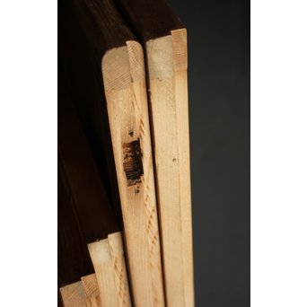 ガラス入 格子戸 2枚1組　L966 