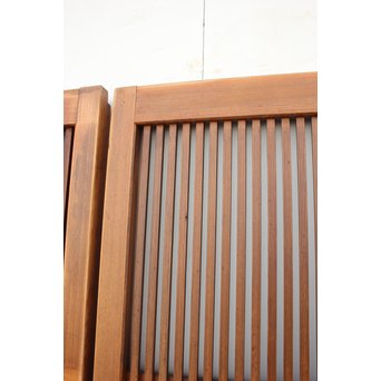 ガラス入 格子戸 2枚1組　L966 